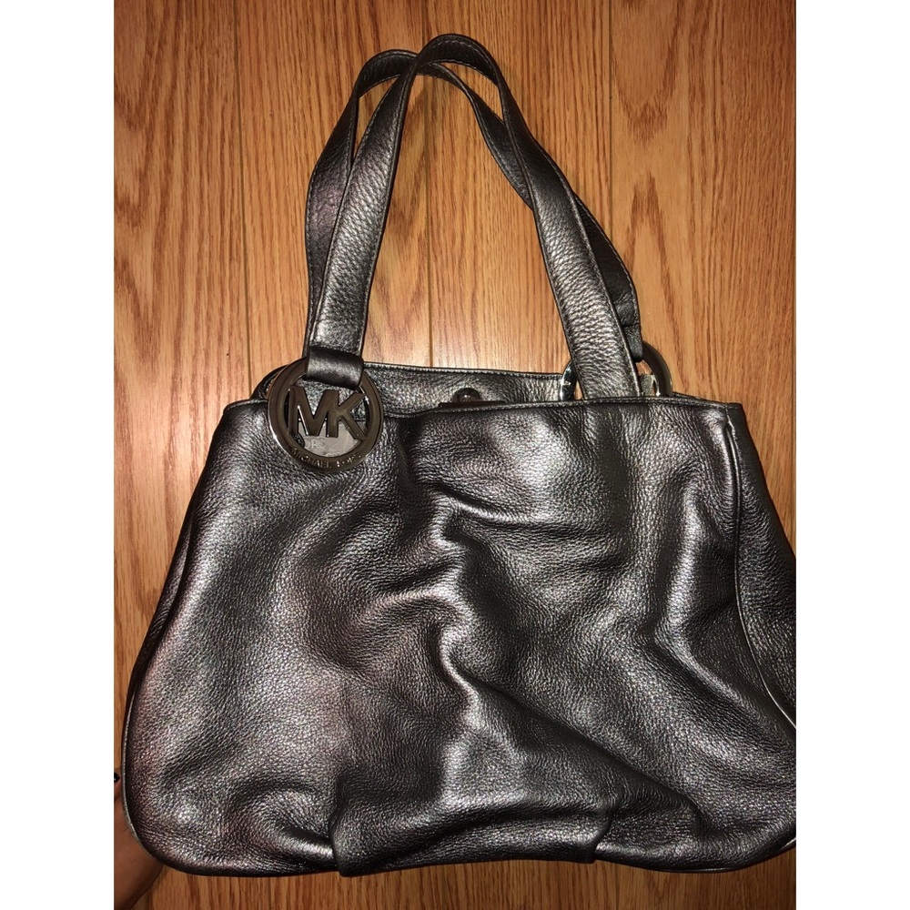 Silver Michael Kors Bag